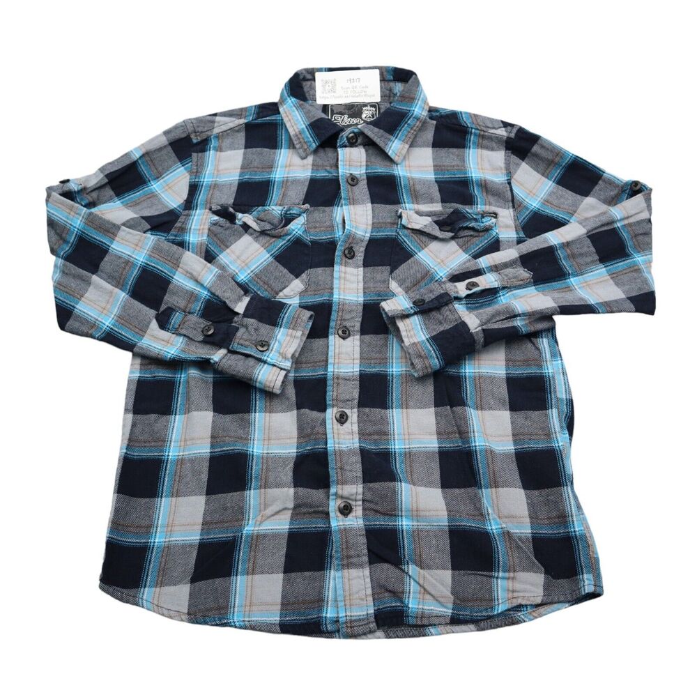 Elixir Shirt Mens L Multicolor Long Sleeve Collared Casual Button Up Cotton